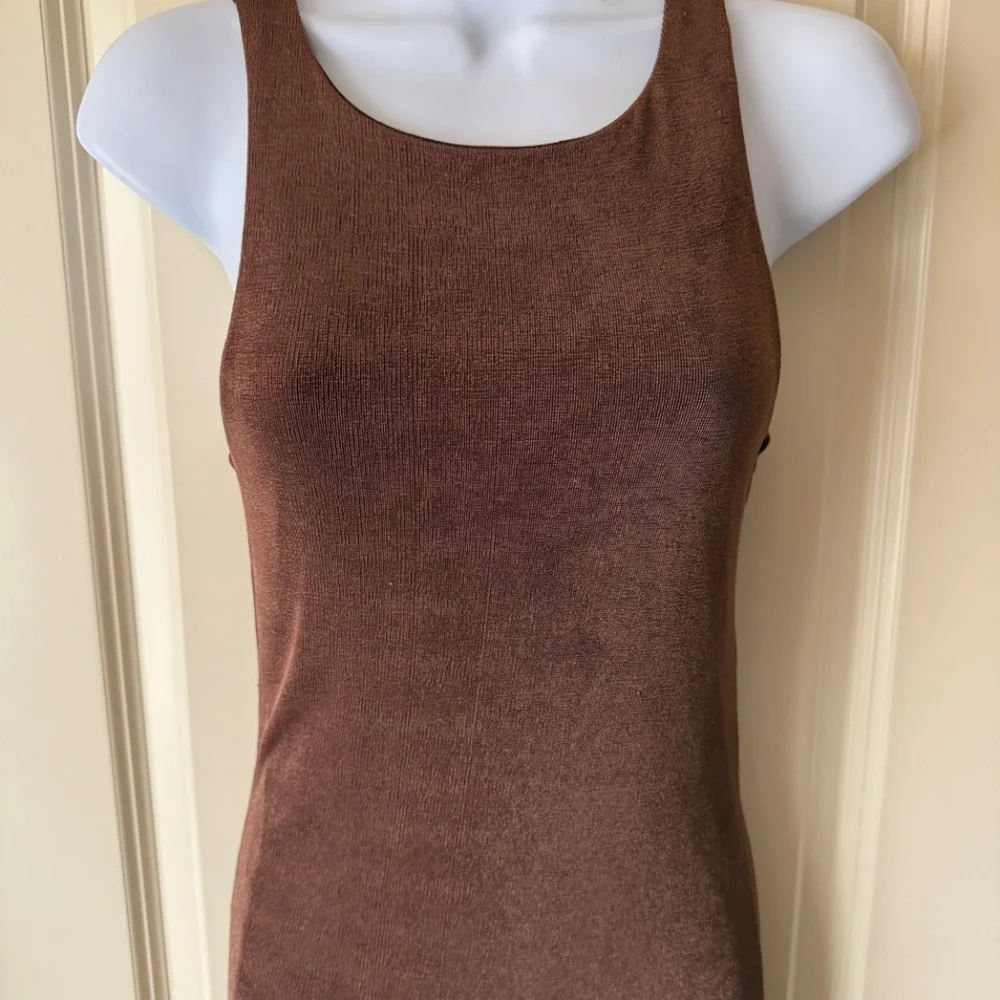 Forever 21 Ribbed Midi Tank Dress size Small - Picture 2 of 7